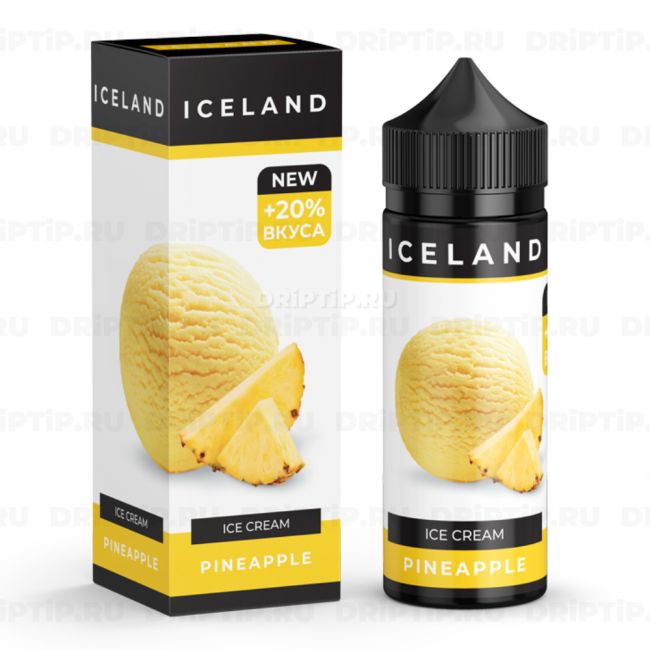 Жидкость Iceland Ice Cream - Pineapple 