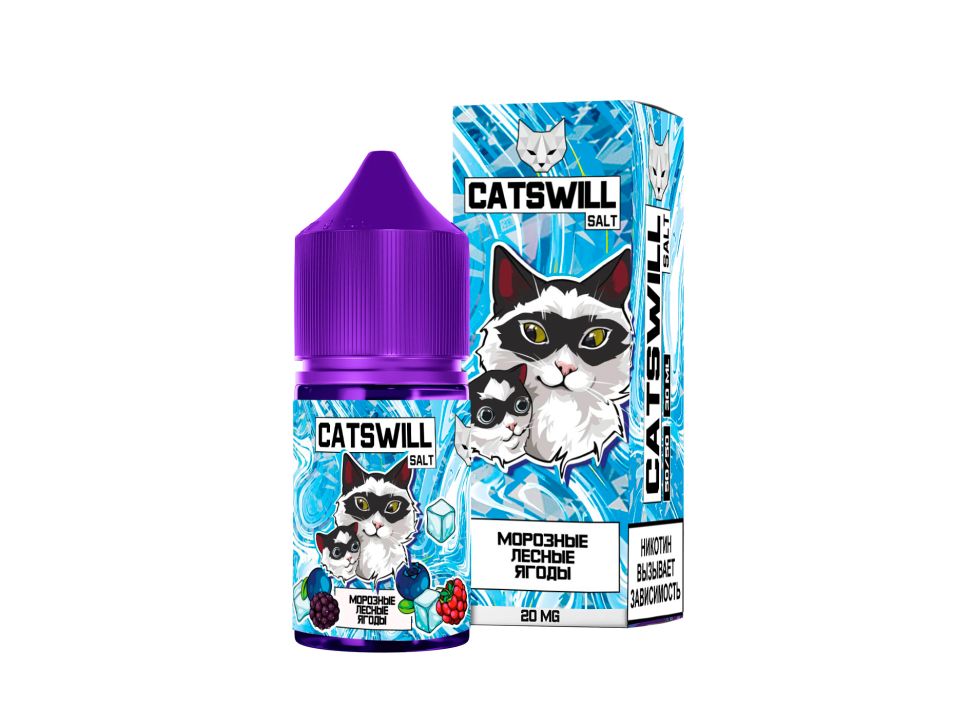 Жидкость Catswill Salt - Морозные Лесные Ягоды