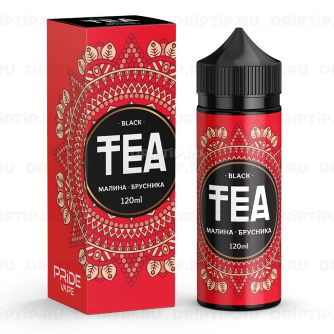 Жидкость Tea Black - Малина-Брусника 