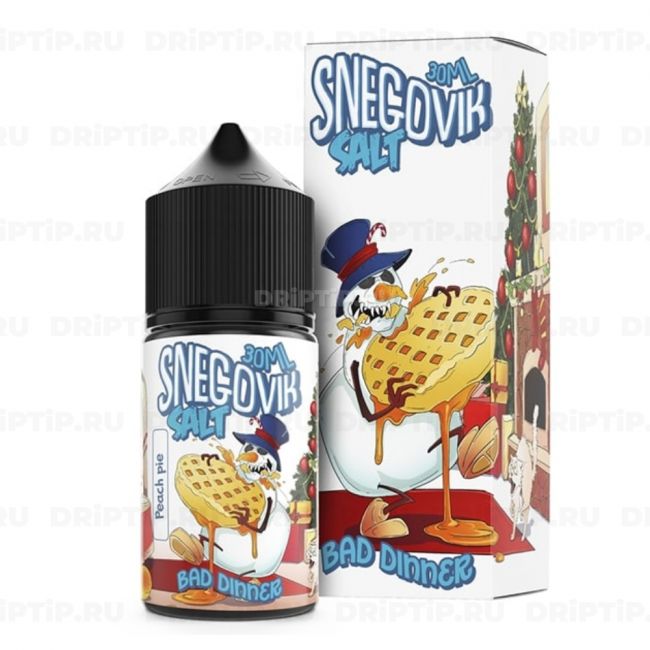 Жидкость Snegovik Salt - Bad Dinner Жидкость Snegovik Salt - Bad Dinner