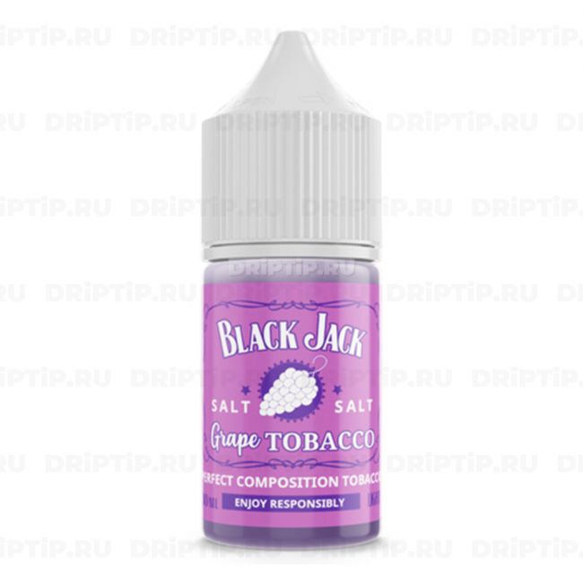 Жидкость Black Jack Salt - Grape Tobacco Жидкость Black Jack Salt - Grape Tobacco