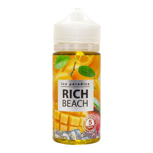 Жидкость Ice Paradise - Rich Beach 3mg, 100ml Жидкость Ice Paradise - Rich Beach 3mg, 100ml