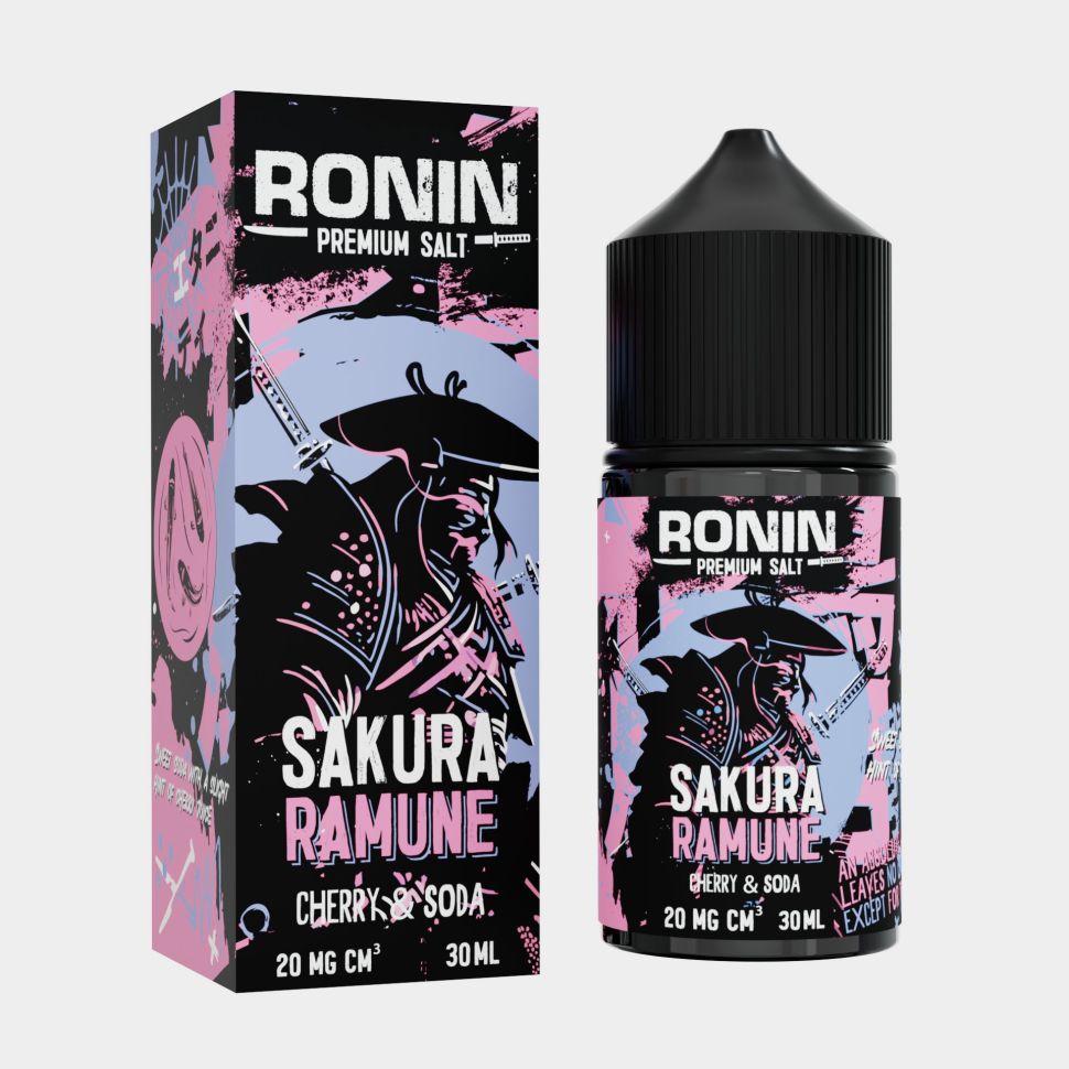 Жидкость RONiN Premium Salt - Sakura Ramune