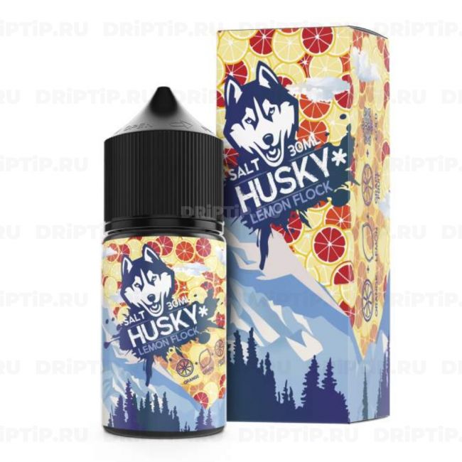 Жидкость Husky Salt - Lemon Flock Жидкость Husky Salt - Lemon Flock