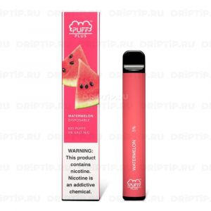 Одноразовая электронная сигарета Puff Bar Plus - Арбуз с холодком