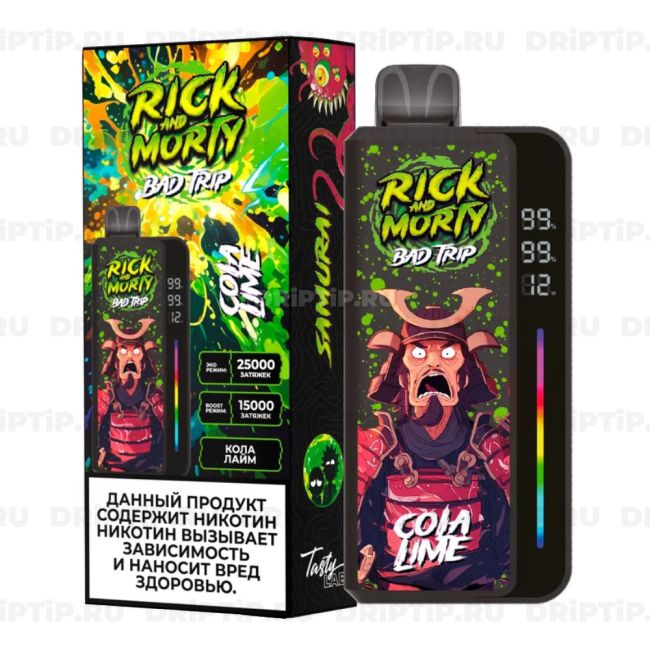 Rick and Morty Bad Trip 25000 - Кола Лайм