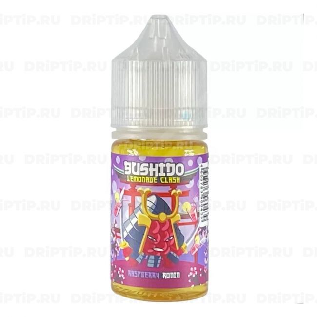 Жидкость Bushido Lemonade Clash Salt - Raspberry Ronin 
