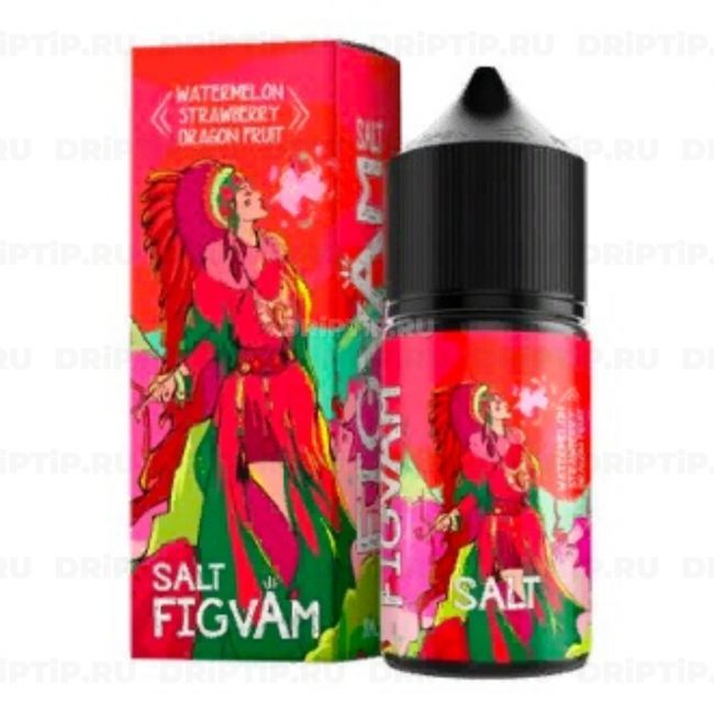 Figvam Salt - Watermelon Strawberry Dragon Fruit Figvam Salt - Watermelon Strawberry Dragon Fruit