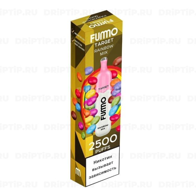 Fummo Target 2500 Затяжек - Радужный Микс Fummo Target 2500 Затяжек - Радужный Микс