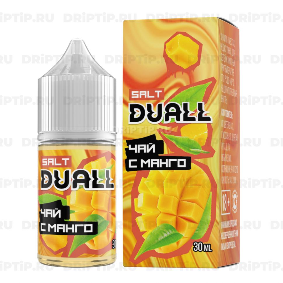 Жидкость Duall Salt - Чай С Манго
