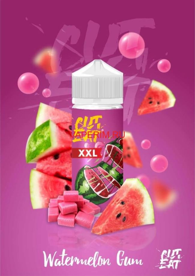CUT EAT Watermelon Gum 0mg, 120ml CUT EAT Watermelon Gum 0mg, 120ml