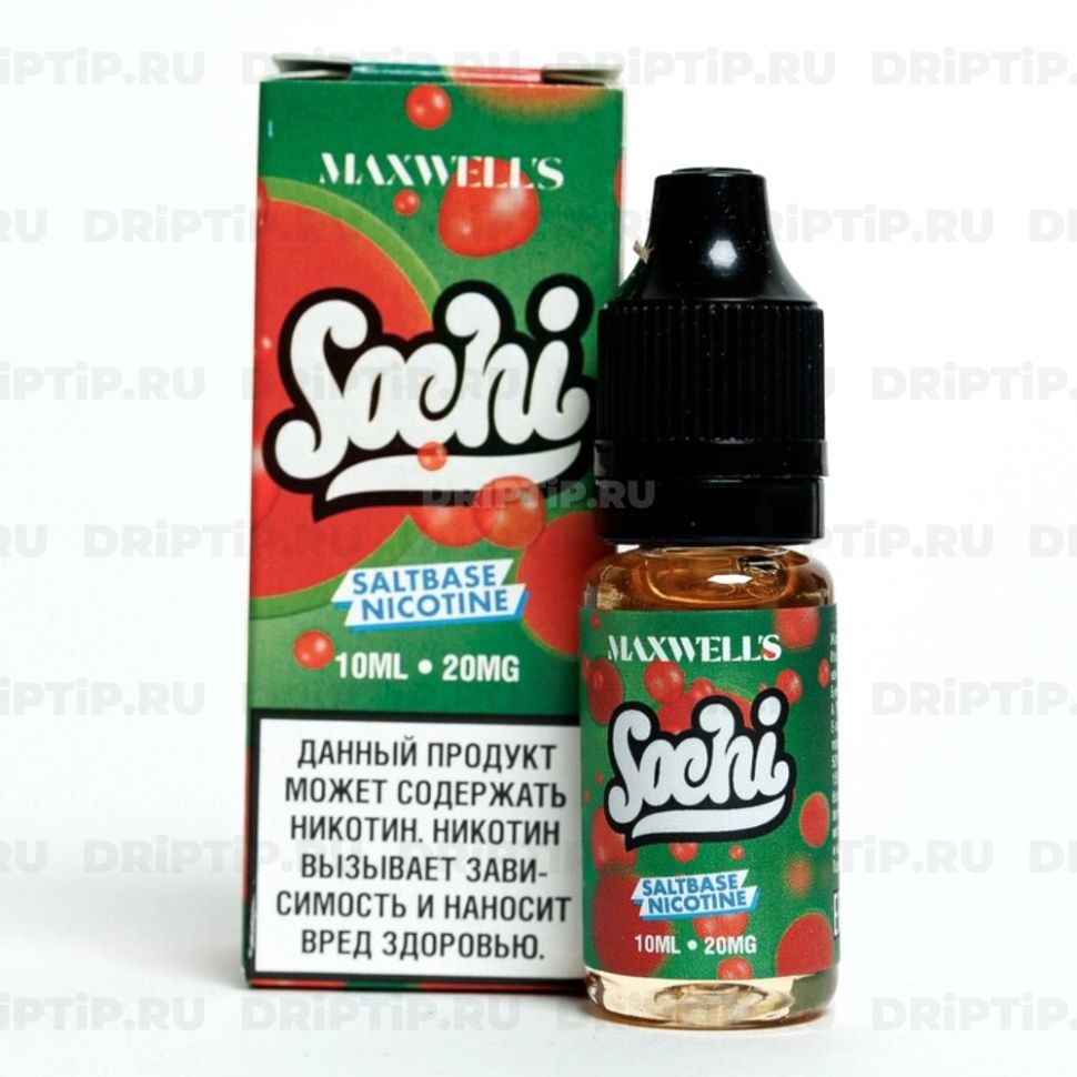Жидкость Maxwells Salt - Sochi 10ml