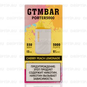 GTM BAR Porter 5000 - Cherry Peach Lemonade