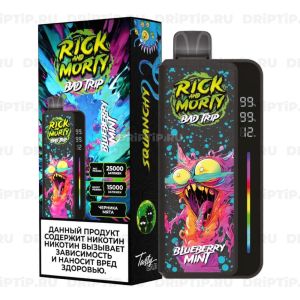 Rick and Morty Bad Trip 25000 - Черника Мята