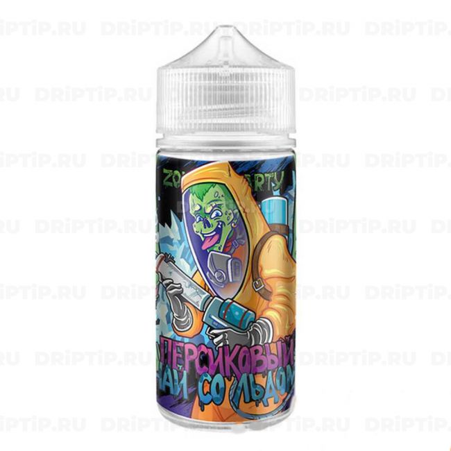Жидкость Zombie Party Персиковый чай со льдом 3mg, 120ml 