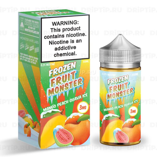 Жидкость Frozen Fruit Monster - Mango Peach Guava Ice Жидкость Frozen Fruit Monster - Mango Peach Guava Ice