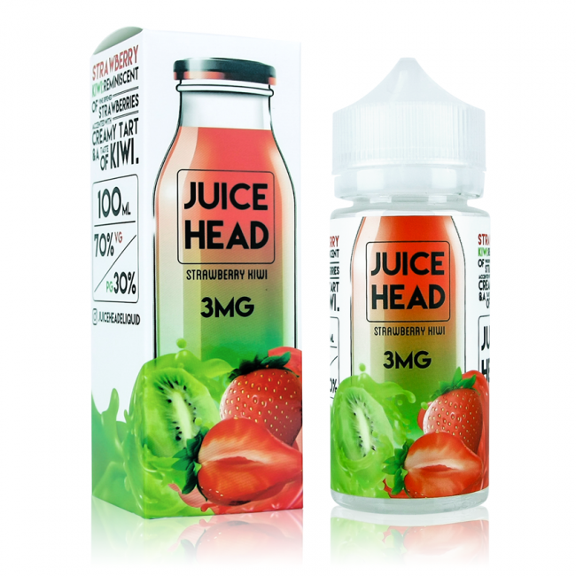 JUICE HEAD Strawberry Kiwi 3mg 100ml JUICE HEAD Strawberry Kiwi 3mg 100ml