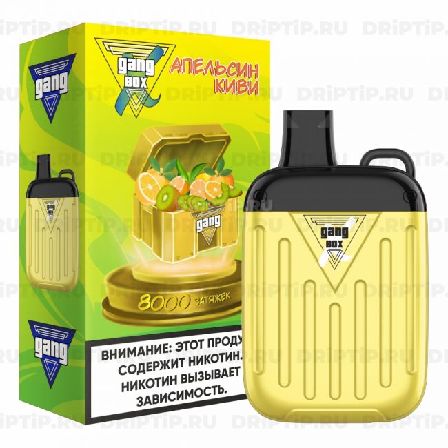 Gang Xbox 8000 - Апельсин Киви Gang Xbox 8000 - Апельсин Киви