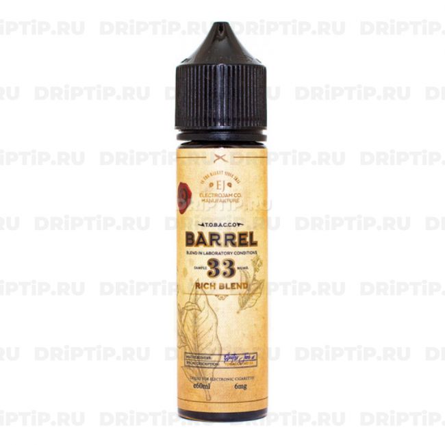 Жидкость ElectroJam Tobacco Barrel - Rich Blend Жидкость ElectroJam Tobacco Barrel - Rich Blend