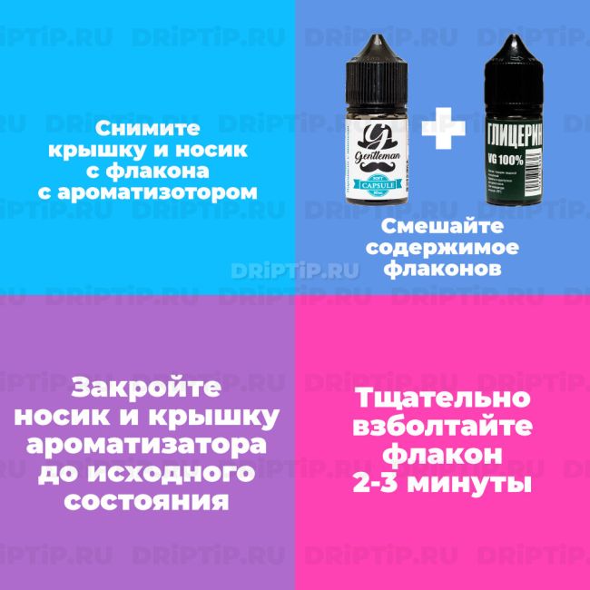 Жидкость Gentleman Pod - Captain (конструктор) Жидкость Gentleman Pod - Captain (конструктор)