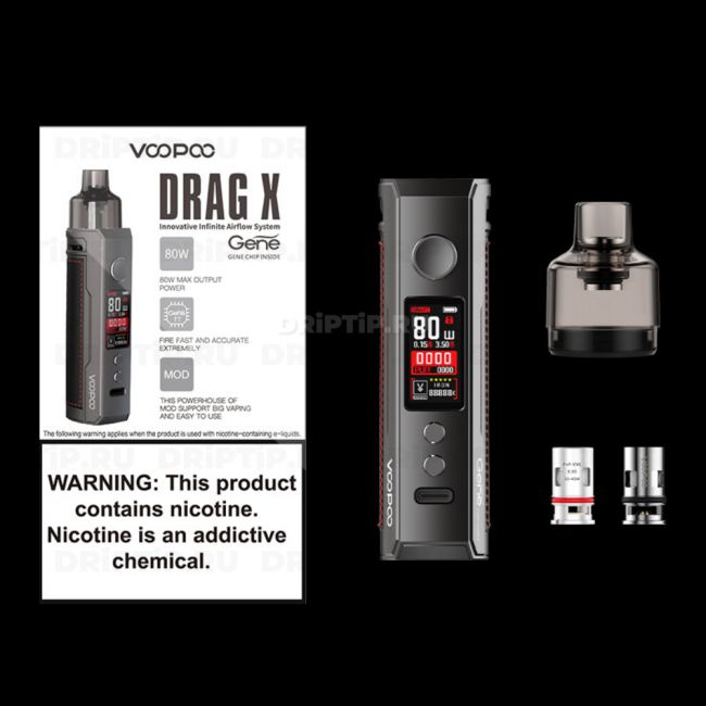 Voopoo Drag X Pod Mod Kit Voopoo Drag X Pod Mod Kit