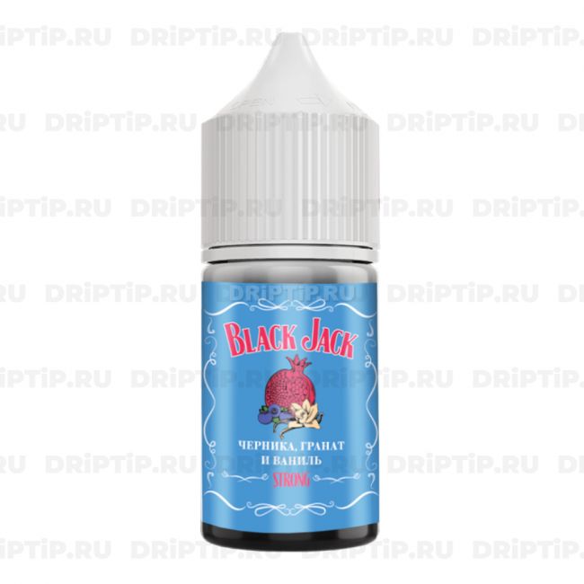 Жидкость Black Jack Salt - Черника Гранат И Ваниль 