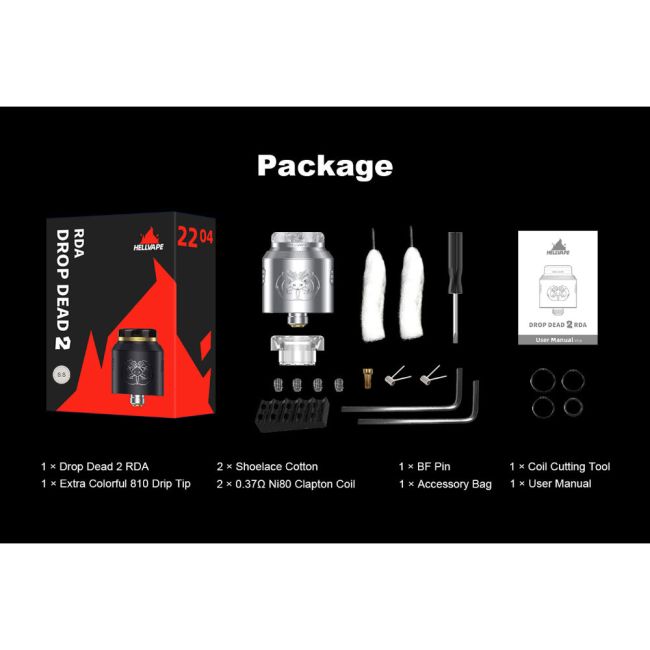 Hellvape Drop Dead 2 RDA Hellvape Drop Dead 2 RDA