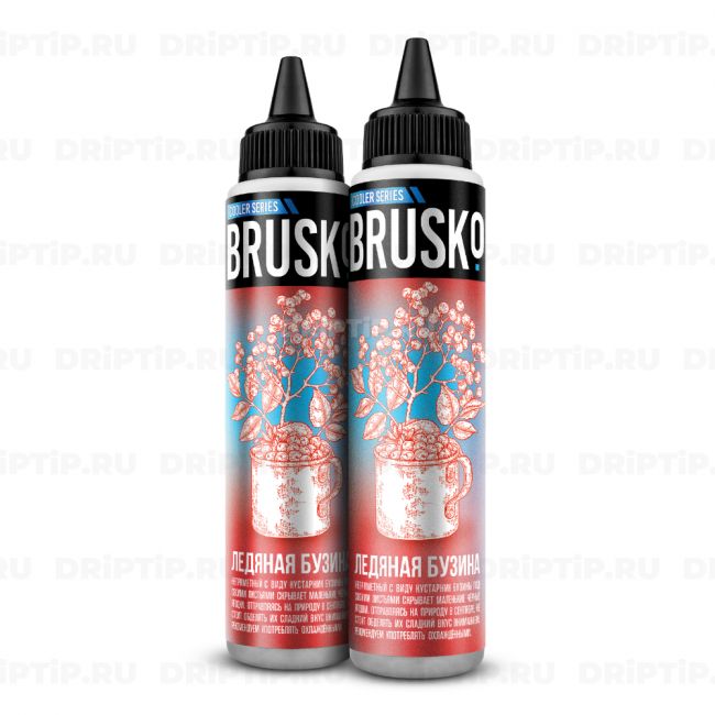 Жидкость Brusko - Ледяная бузина Жидкость Brusko - Ледяная бузина