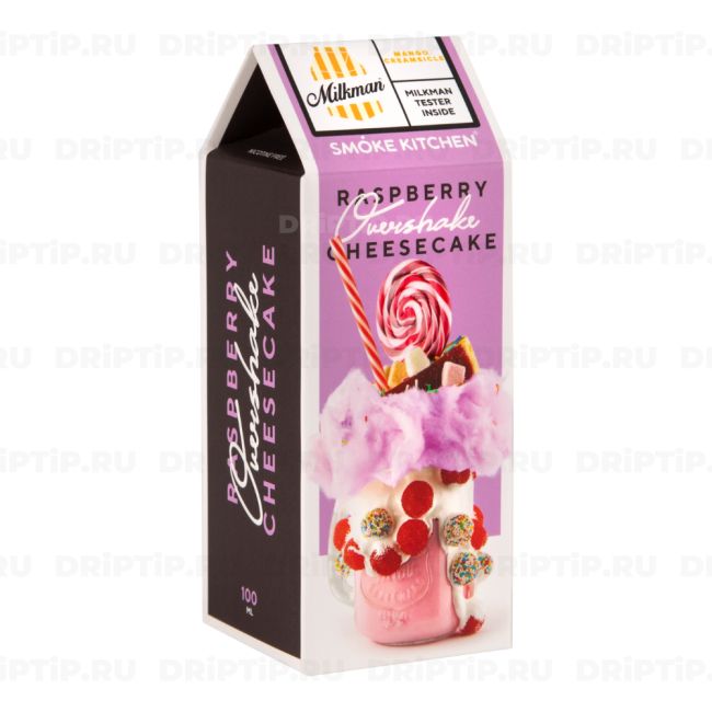 Жидкость Overshake + Milkman - Raspberry Cheesecake Жидкость Overshake + Milkman - Raspberry Cheesecake