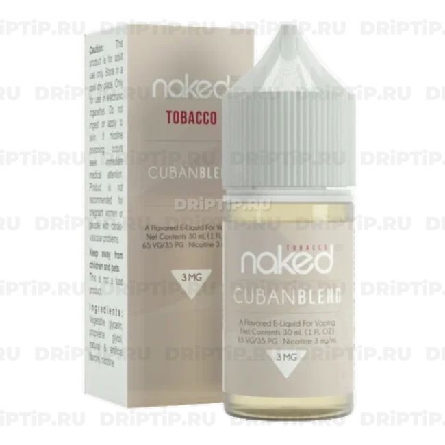 Жидкость Naked 100 Tobacco - Cuban Blend Жидкость Naked 100 Tobacco - Cuban Blend