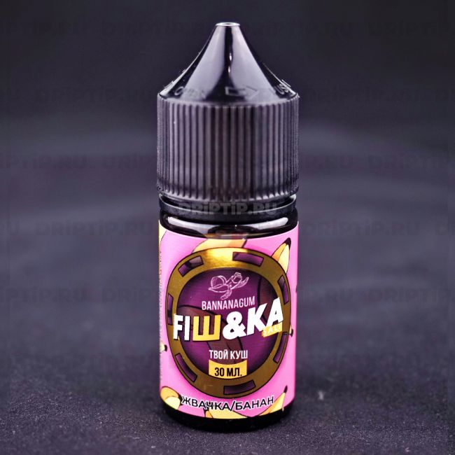 Жидкость Fishka Strong Salt - Bannanagum Ice Жидкость Fishka Strong Salt - Bannanagum Ice