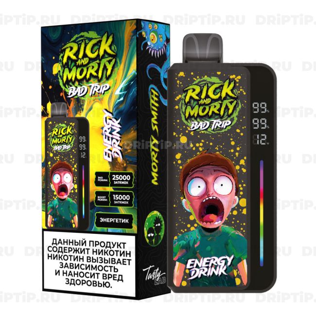 Rick and Morty Bad Trip 25000 - Энергетик Rick and Morty Bad Trip 25000 - Энергетик