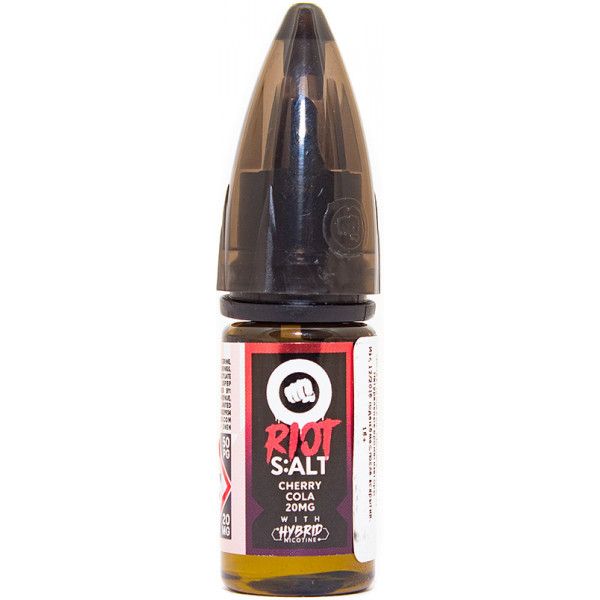 Жидкость Riot Salt - Cherry Cola 10мл Жидкость Riot Salt - Cherry Cola 10мл