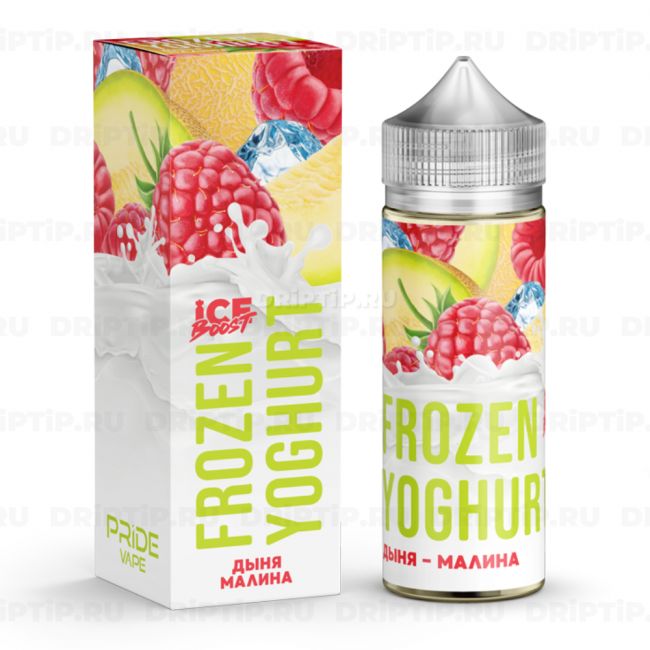 Жидкость Frozen Yoghurt Ice Boost - Дыня-Малина Жидкость Frozen Yoghurt Ice Boost - Дыня-Малина