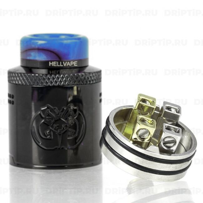 Hellvape Drop Dead RDA (клон) 24 мм (черный) Hellvape Drop Dead RDA (клон) 24 мм (черный)