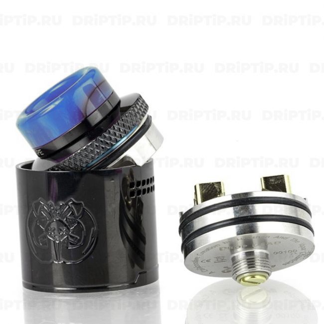 Hellvape Drop Dead RDA (клон) 24 мм (черный) Hellvape Drop Dead RDA (клон) 24 мм (черный)