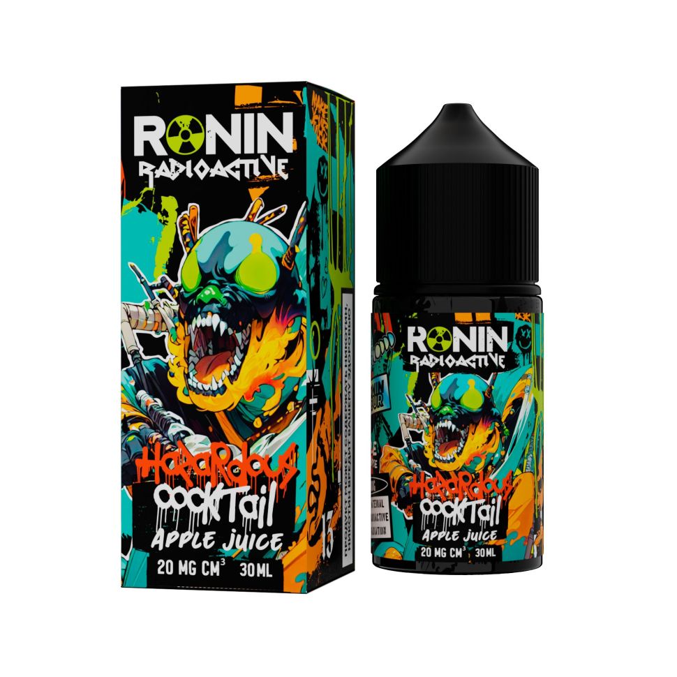 Жидкость RONiN Radioactive Salt - Hazardous Cocktail
